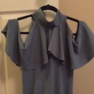 Cold shoulder dress